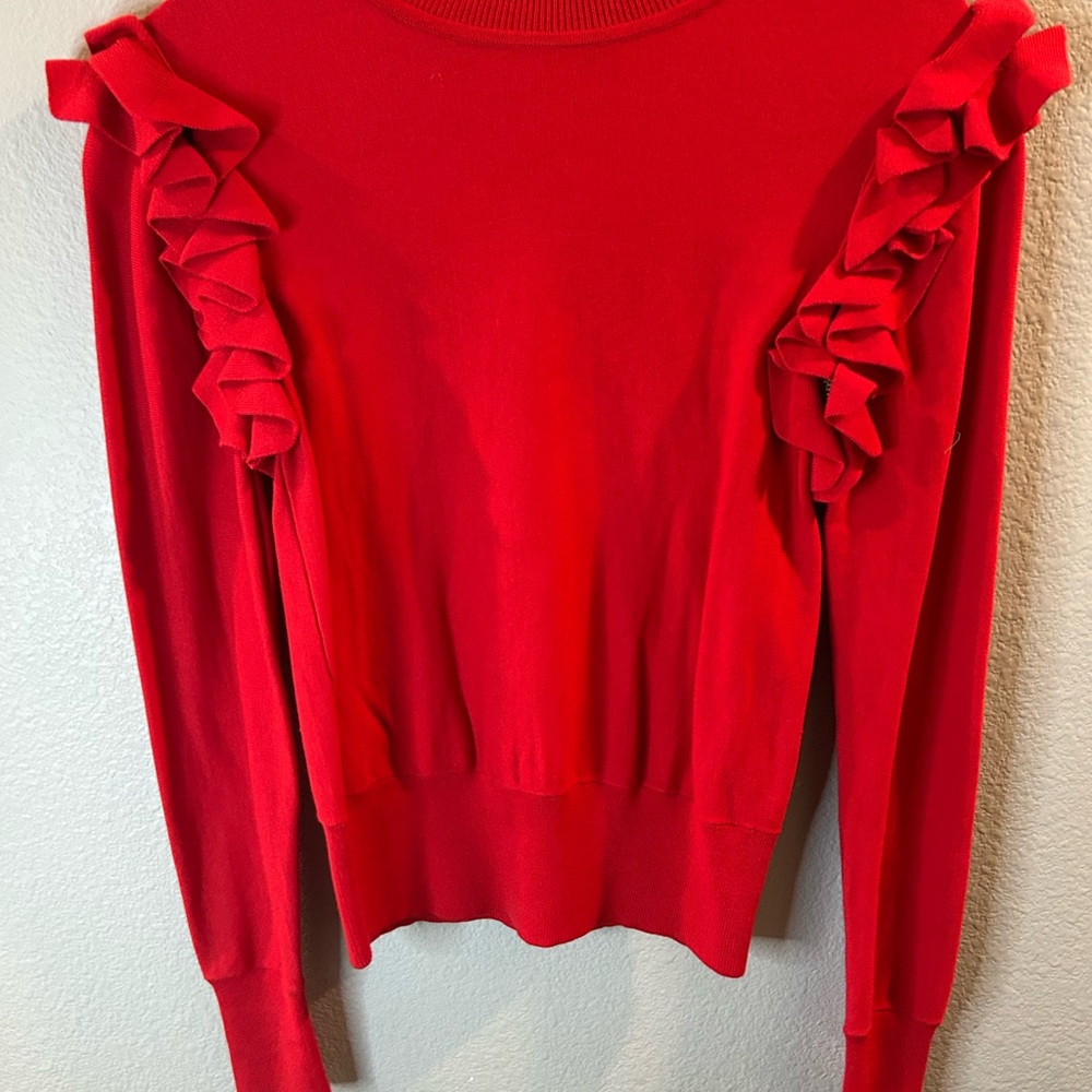 Halogen Bold Red Knit Garment